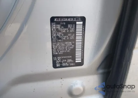 2017 Nissan Quest Sv from USA, damaged, VIN JN8AE2KP8H9166046